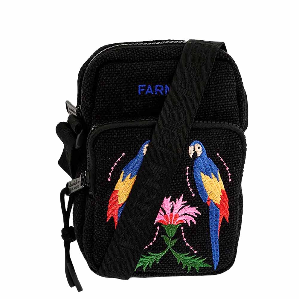 Bolsa Farm Bordado Arara 78331455 - Foto 1