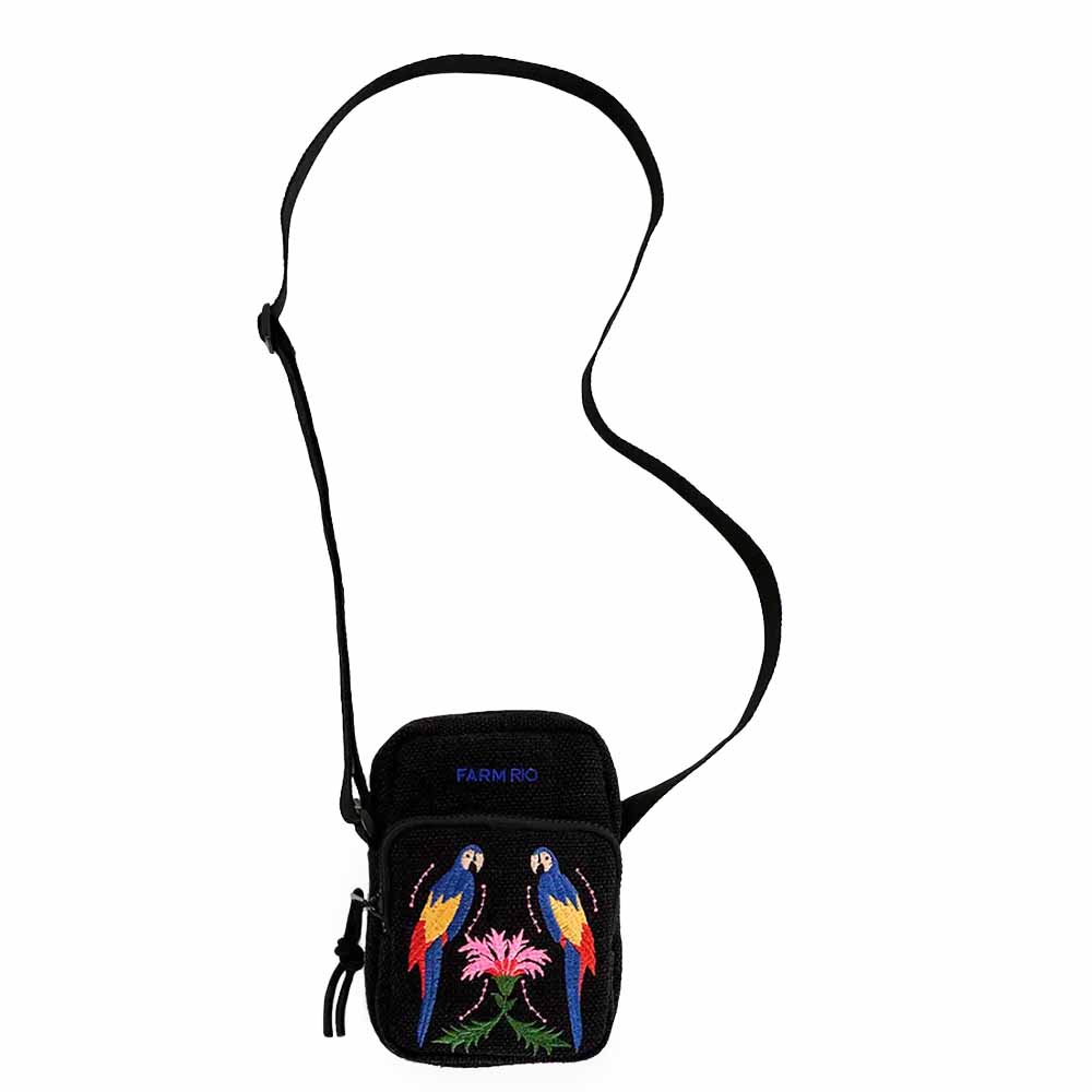 Bolsa Farm Bordado Arara 78331455 - Foto 3