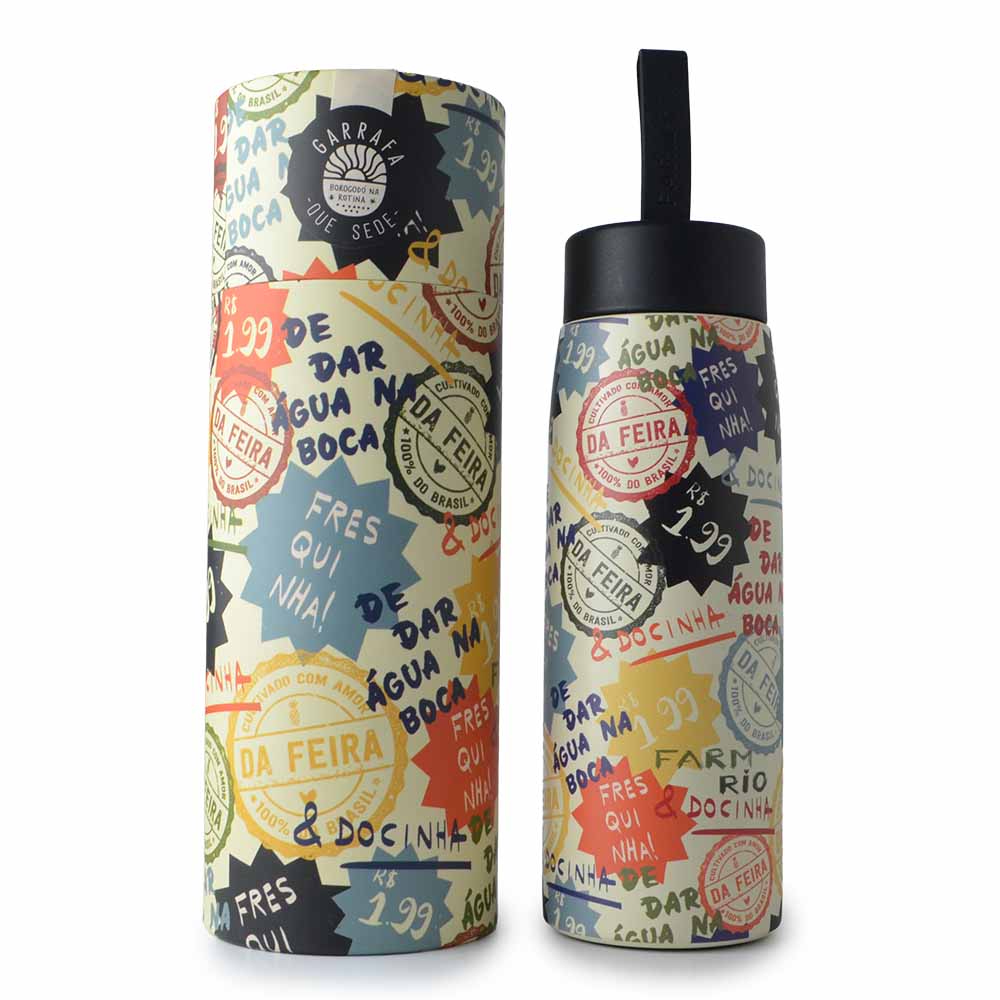 Garrafa Farm Banana 500ml 78331273 - Foto 1