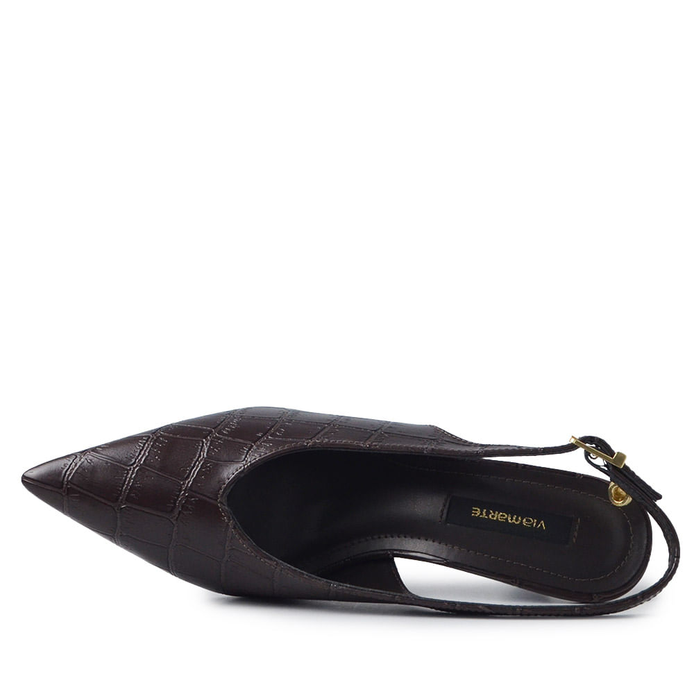 Scarpin Via Marte Feminino 145-022-01 - Foto 4