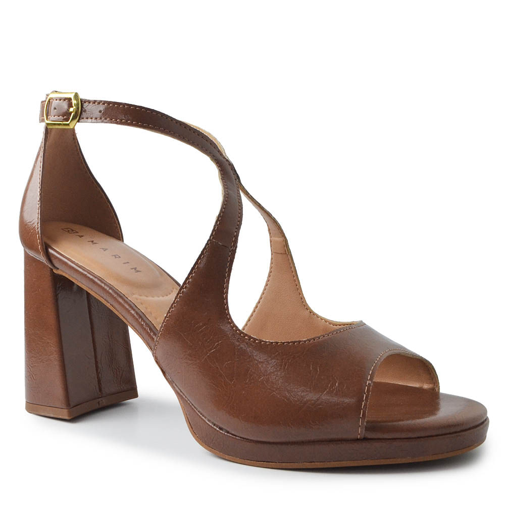 Sandália Salto Bloco Ramarim Feminina 2646103 - Foto 2