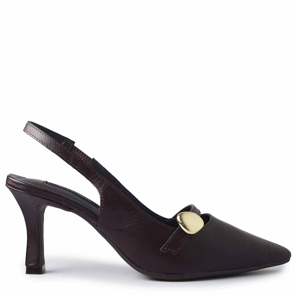 Scarpin Via Marte Feminino 350-004-01 - Foto 1