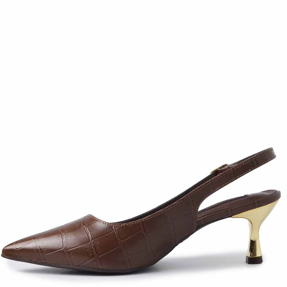 Scarpin Via Marte Feminino 155-032-03 - Foto 3