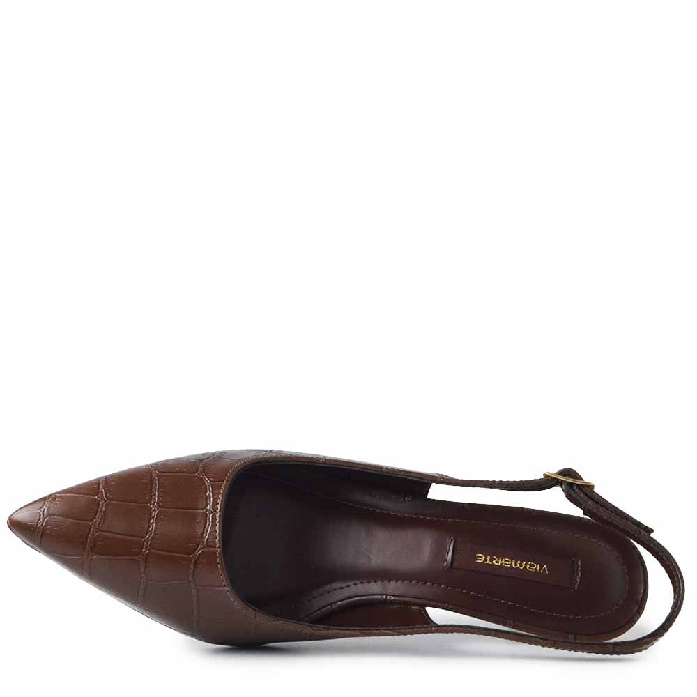 Scarpin Via Marte Feminino 155-032-03 - Foto 4