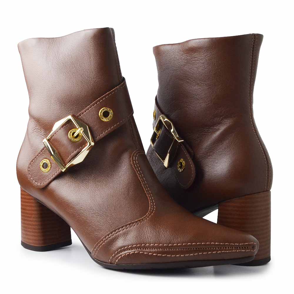 Bota Salto Bloco Ramarim 2659103 - Foto 6