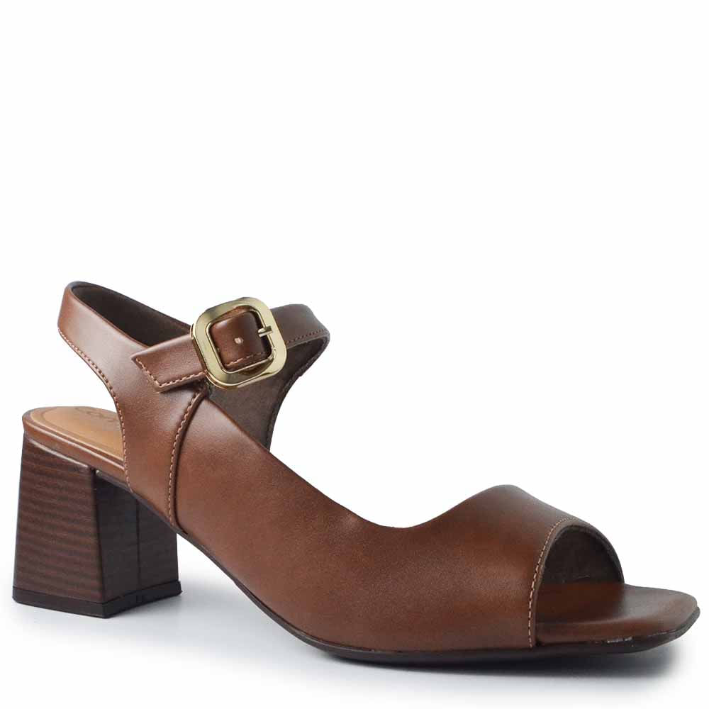 Sandália Salto Bloco Comfortflex Feminina 2638304 - Foto 2