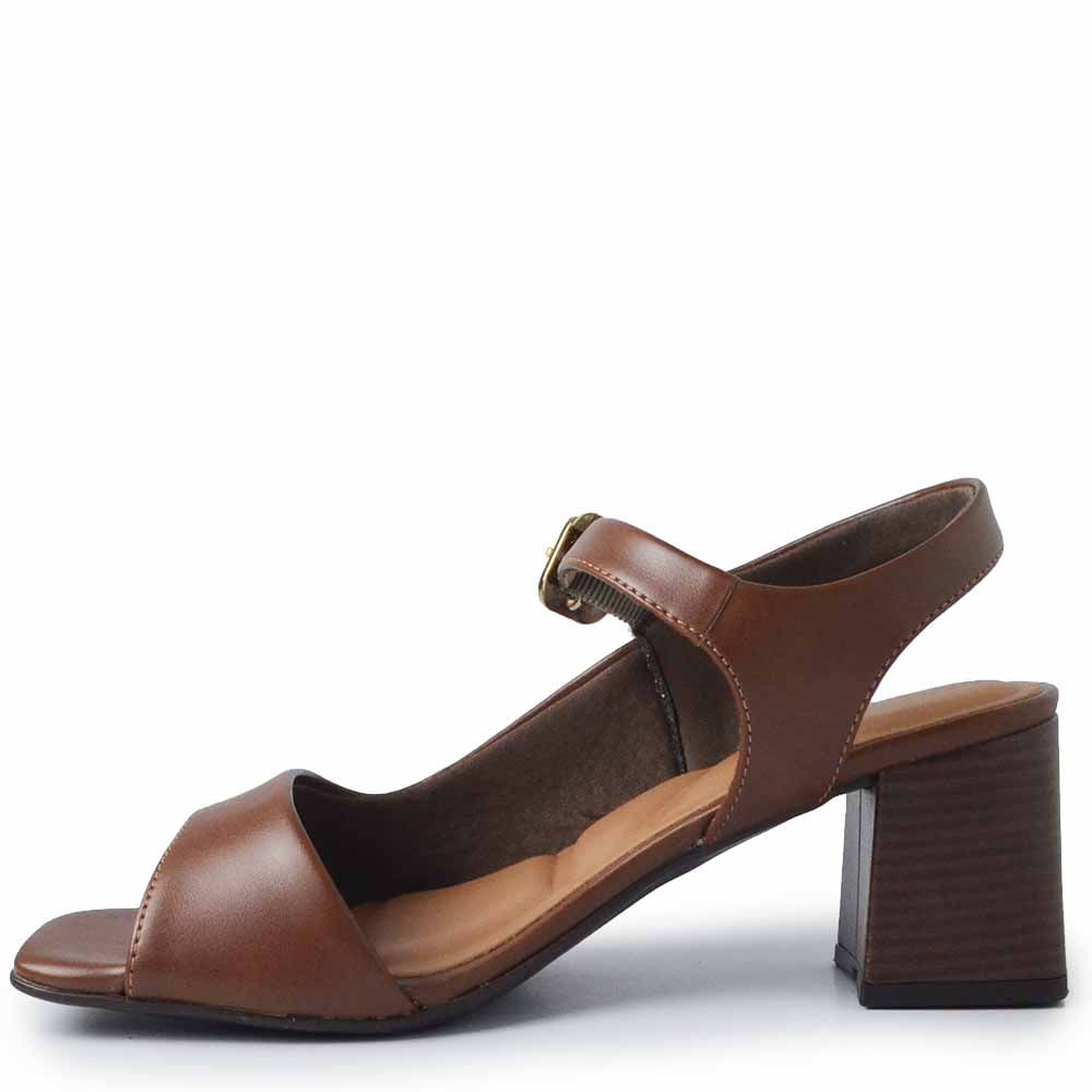 Sandália Salto Bloco Comfortflex Feminina 2638304 - Foto 3