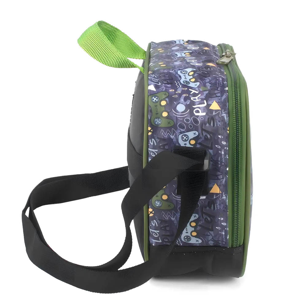 Lancheira Infantil Luxcel Masculina LA37643UP - Foto 3