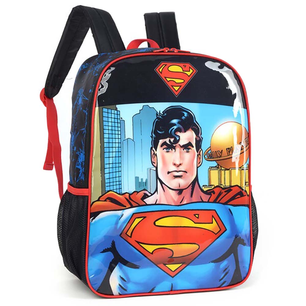 Mochila Infantil Luxcel Masculina Super Man IS36991SM - Foto 2