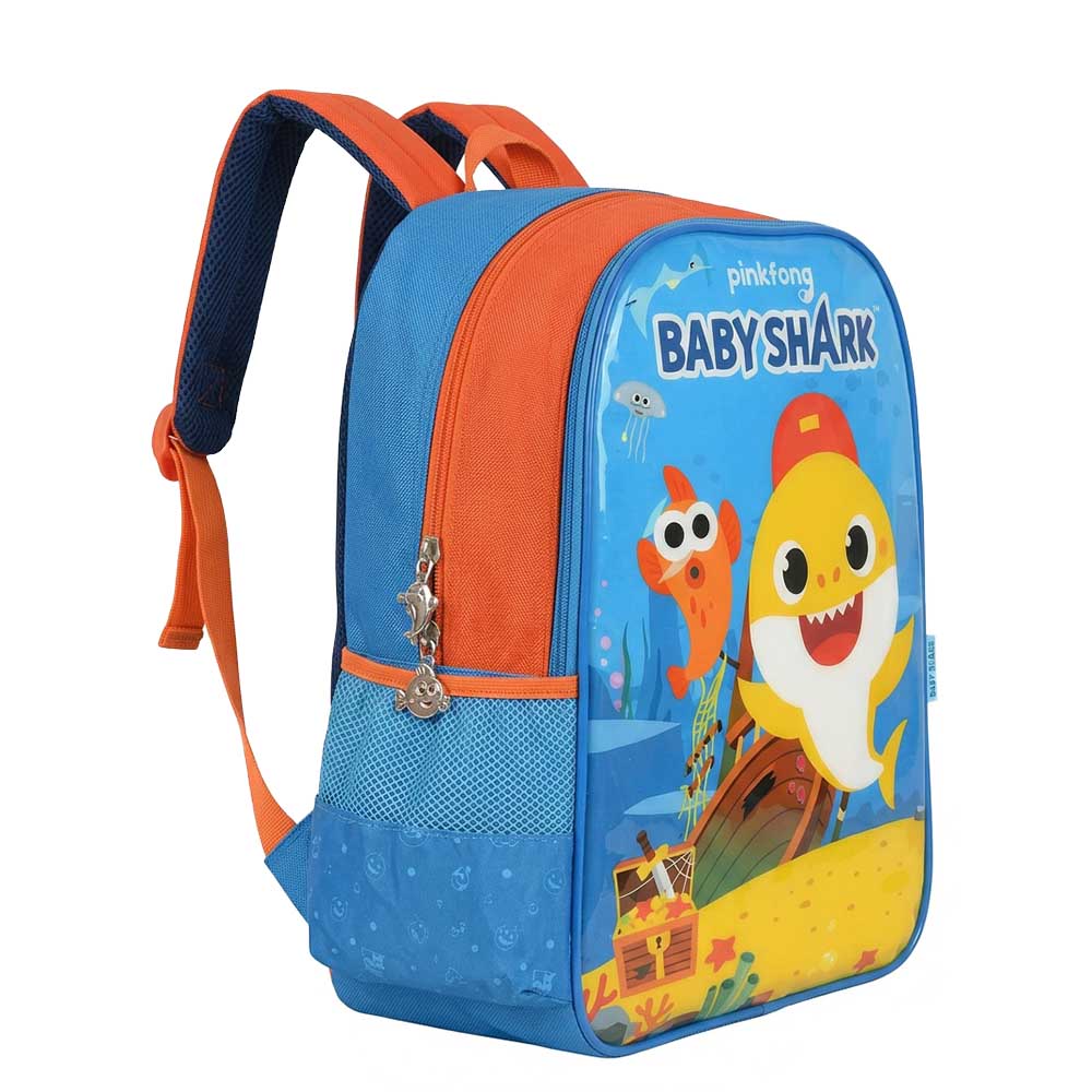 Mochila Infantil Luxcel XS Baby Shark IS36801BS - Foto 2