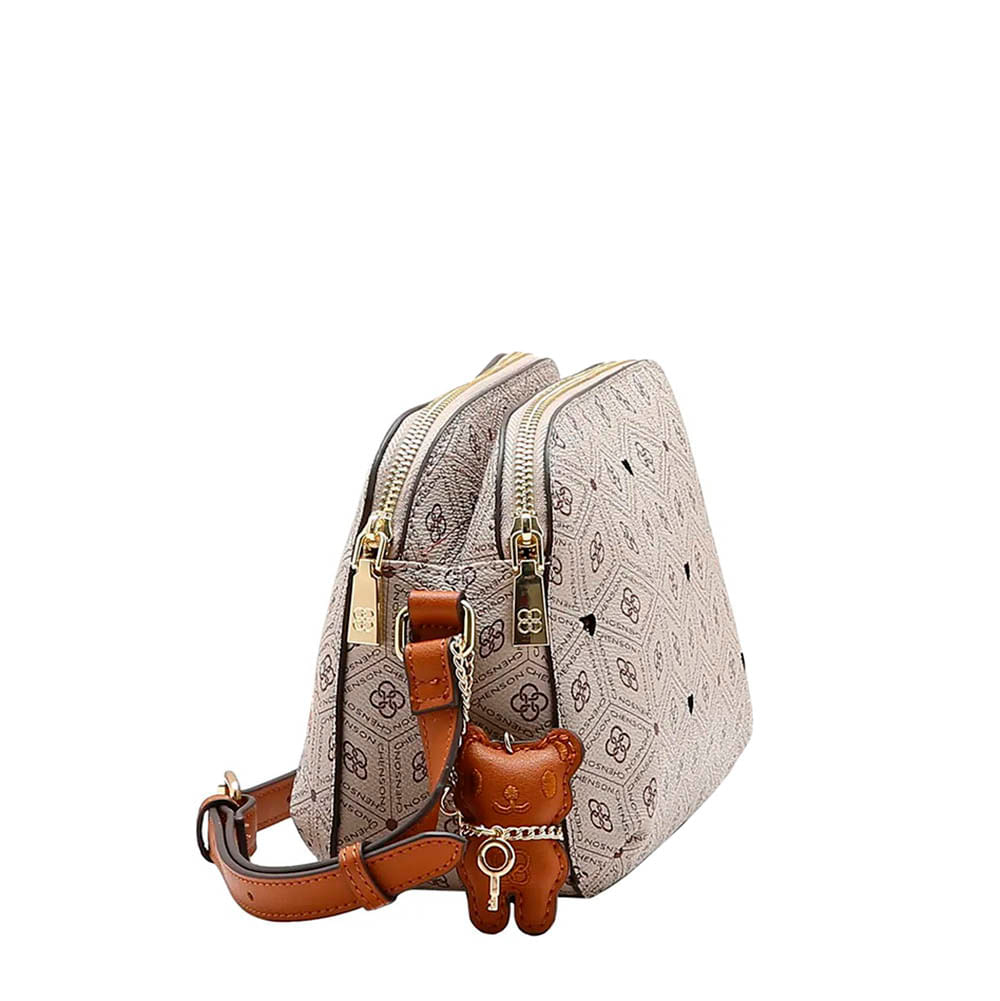 Bolsa Chenson Feminina Coração Cristal CG85492 - Foto 2