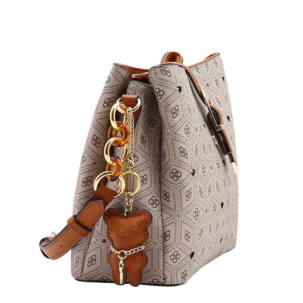 Bolsa Chenson Feminina Transversal Luxo CG85489 - Foto 2