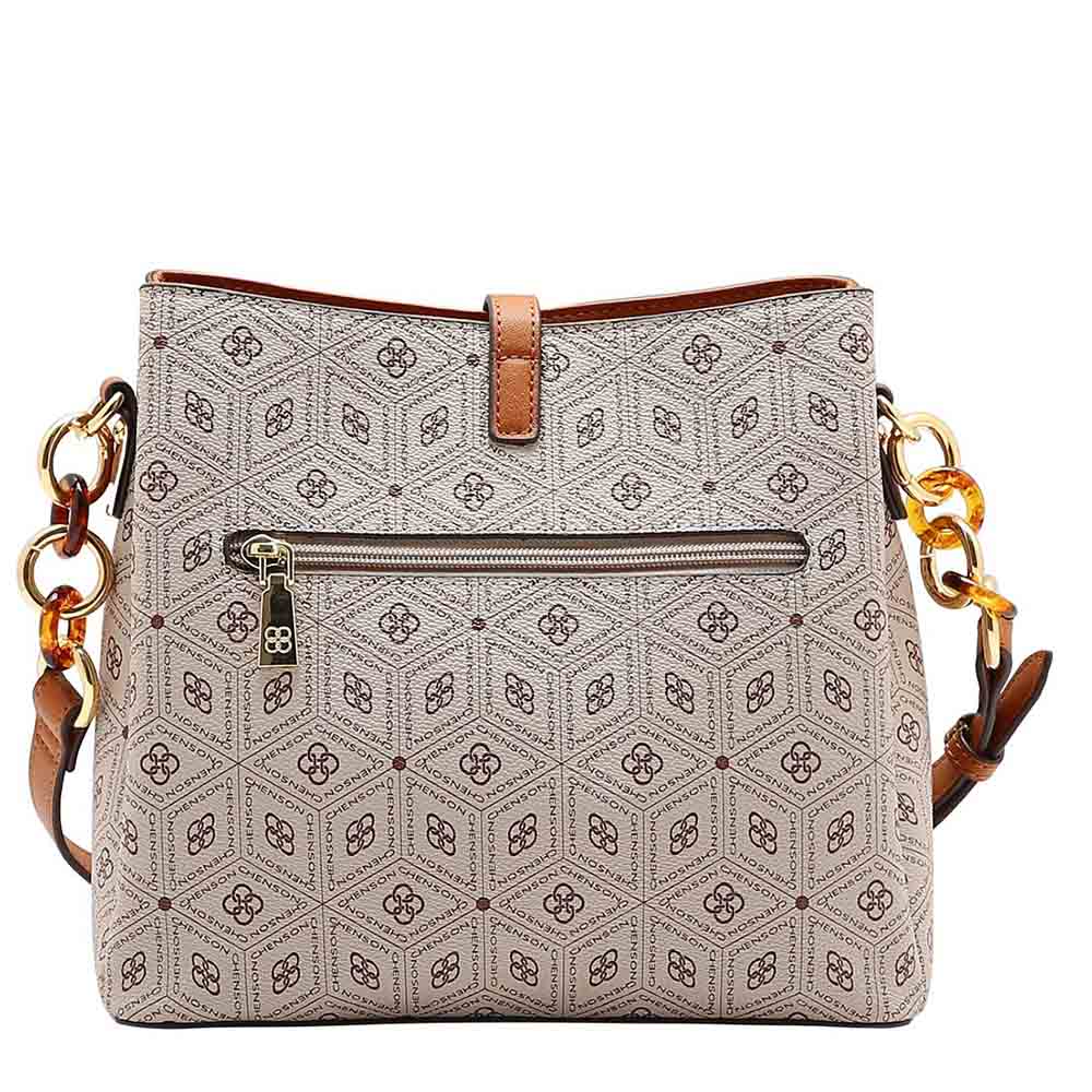 Bolsa Chenson Feminina Transversal Luxo CG85489 - Foto 3