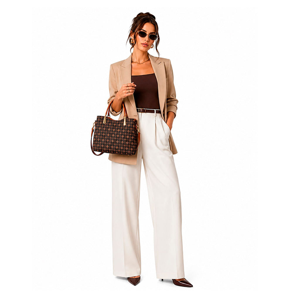 Bolsa Chenson Feminina Monograma CG85475 - Foto 2