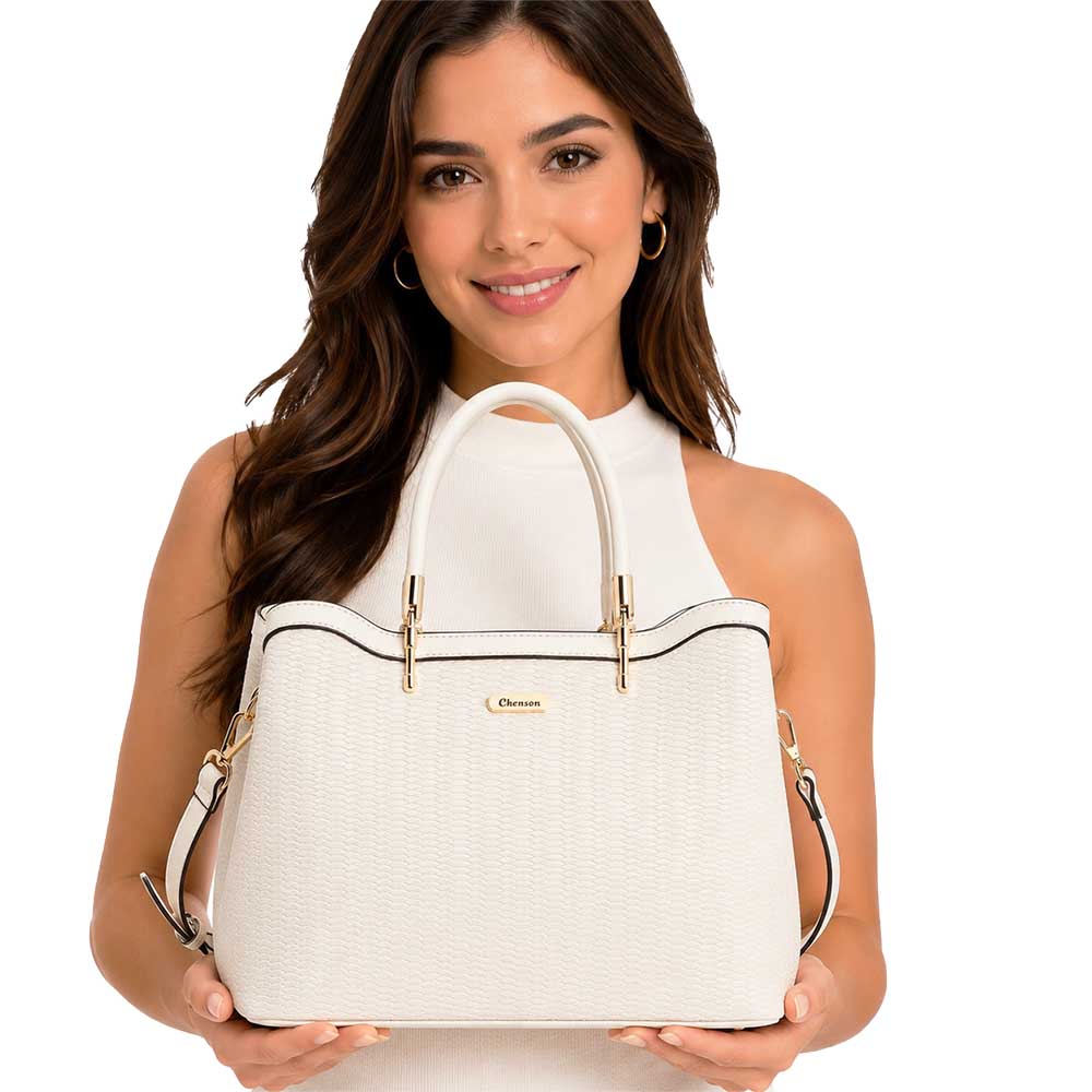 Bolsa Chenson Feminina Ferragem Delicada CG85690 - Foto 2