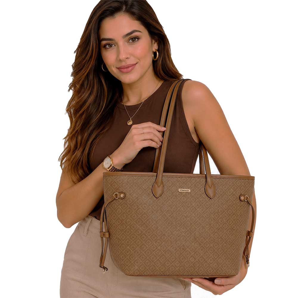 Bolsa Chenson Feminina Elemento Gráfico CG85607 - Foto 2