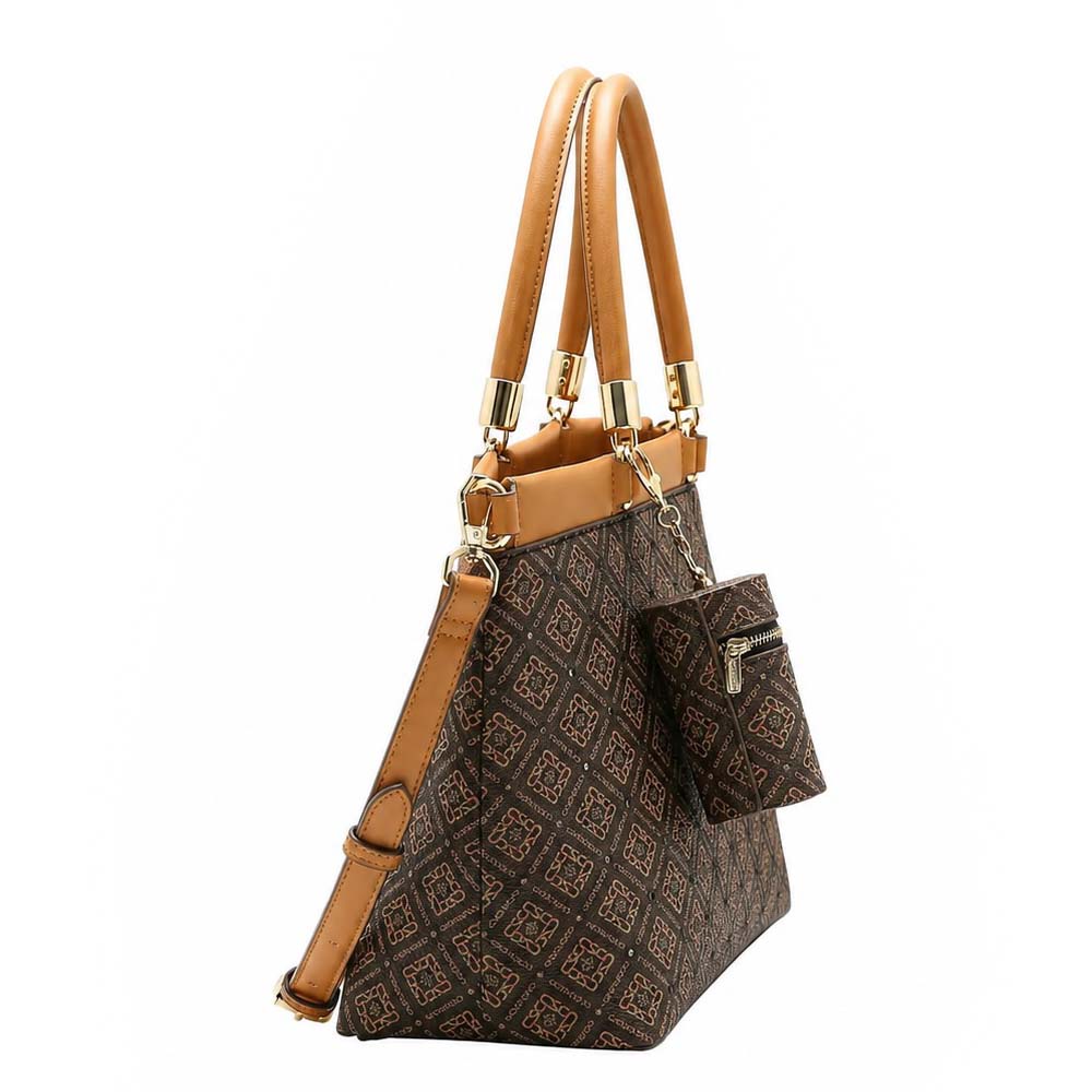Bolsa Chenson Feminina Monograma Luxo CG85465 - Foto 3