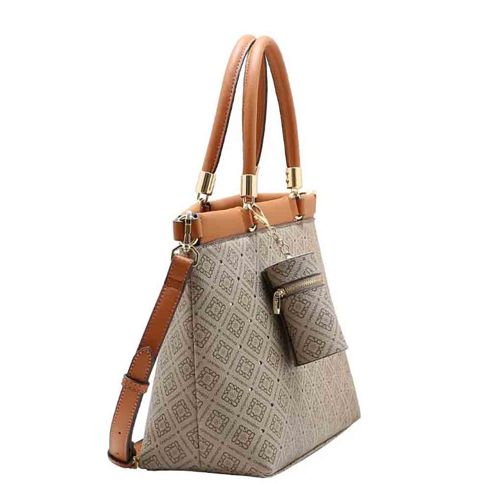 Bolsa Chenson Feminina Monograma Luxo CG85465 - Foto 3