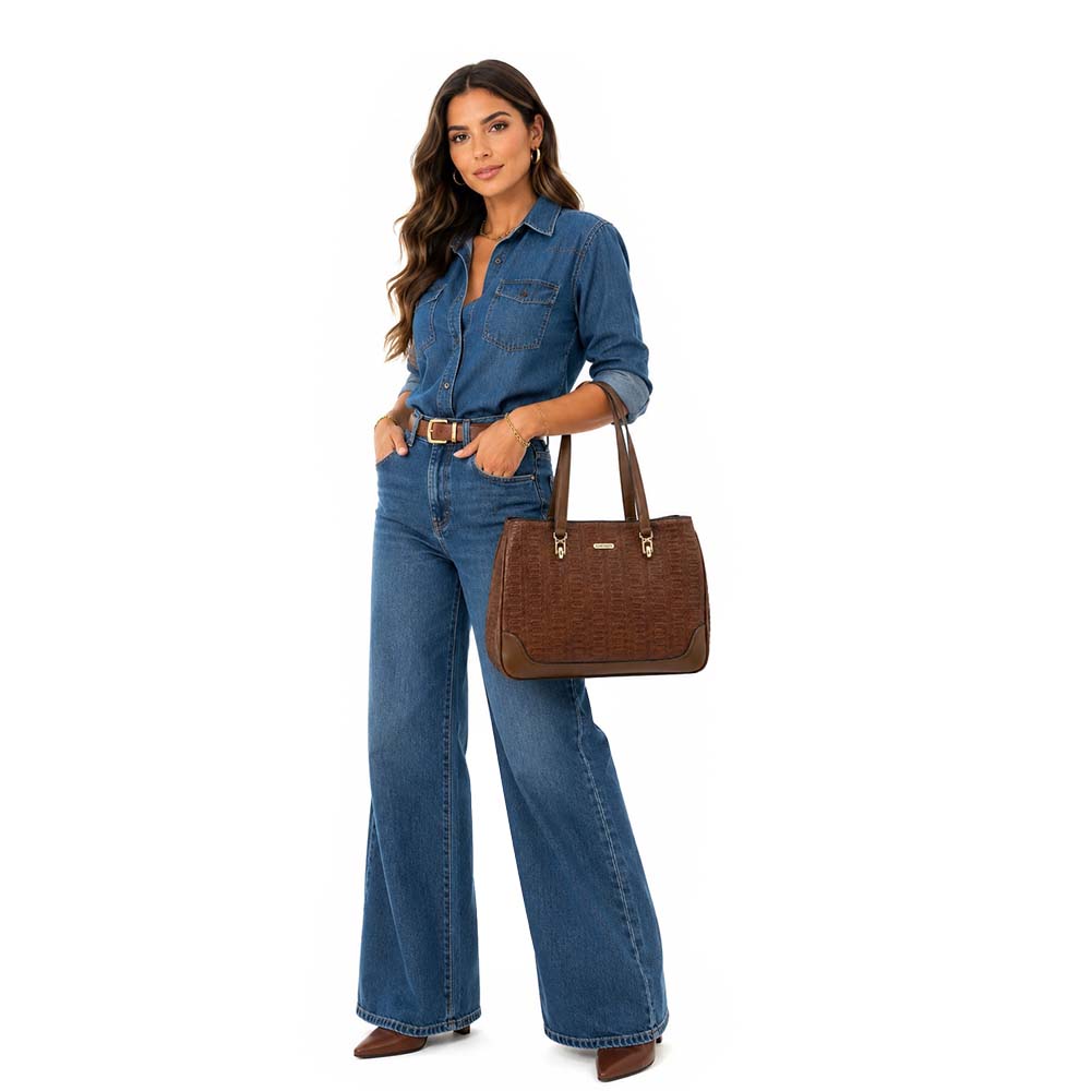 Bolsa Chenson Feminina Tressê Western CG85647 - Foto 2