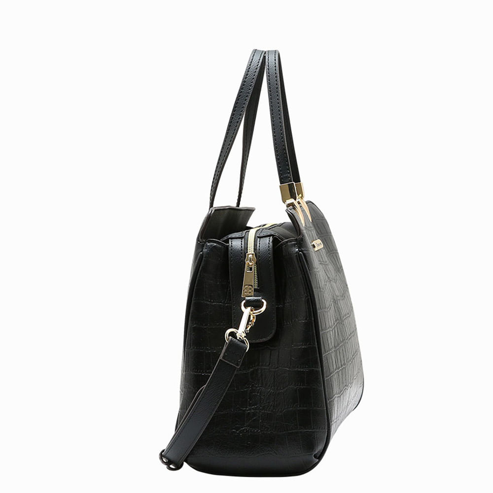 Bolsa Chenson Feminina Croco CG85958 - Foto 3