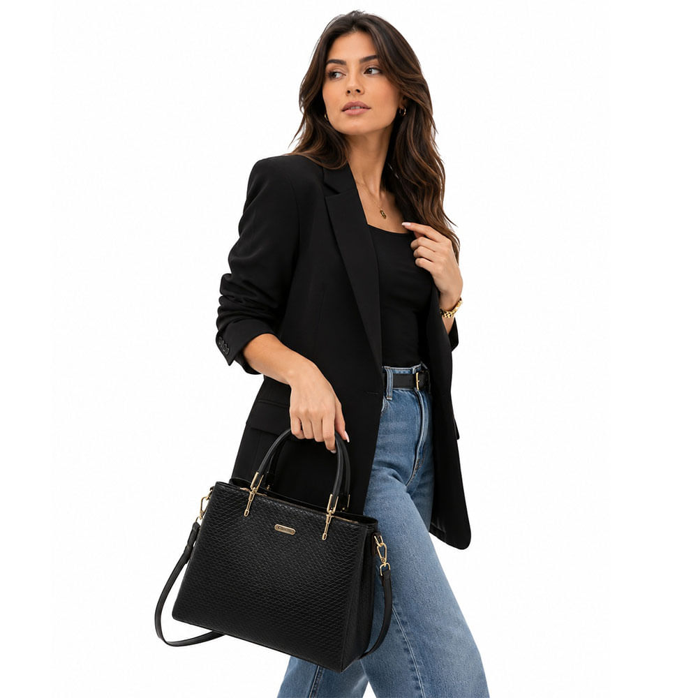 Bolsa Chenson Feminina Ferragem Delicada CG85964 - Foto 2